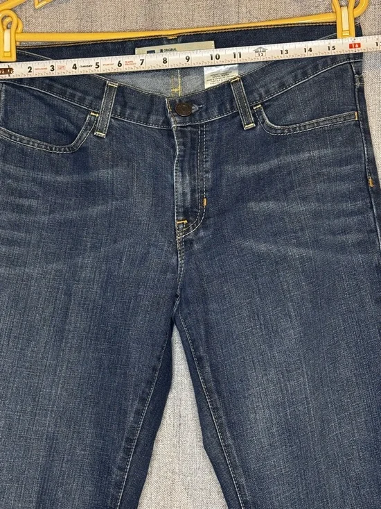 Gap Long & Lean Y2K Bootcut Flare Jeans Medium Wash Size 6 - Picture 8 of 9